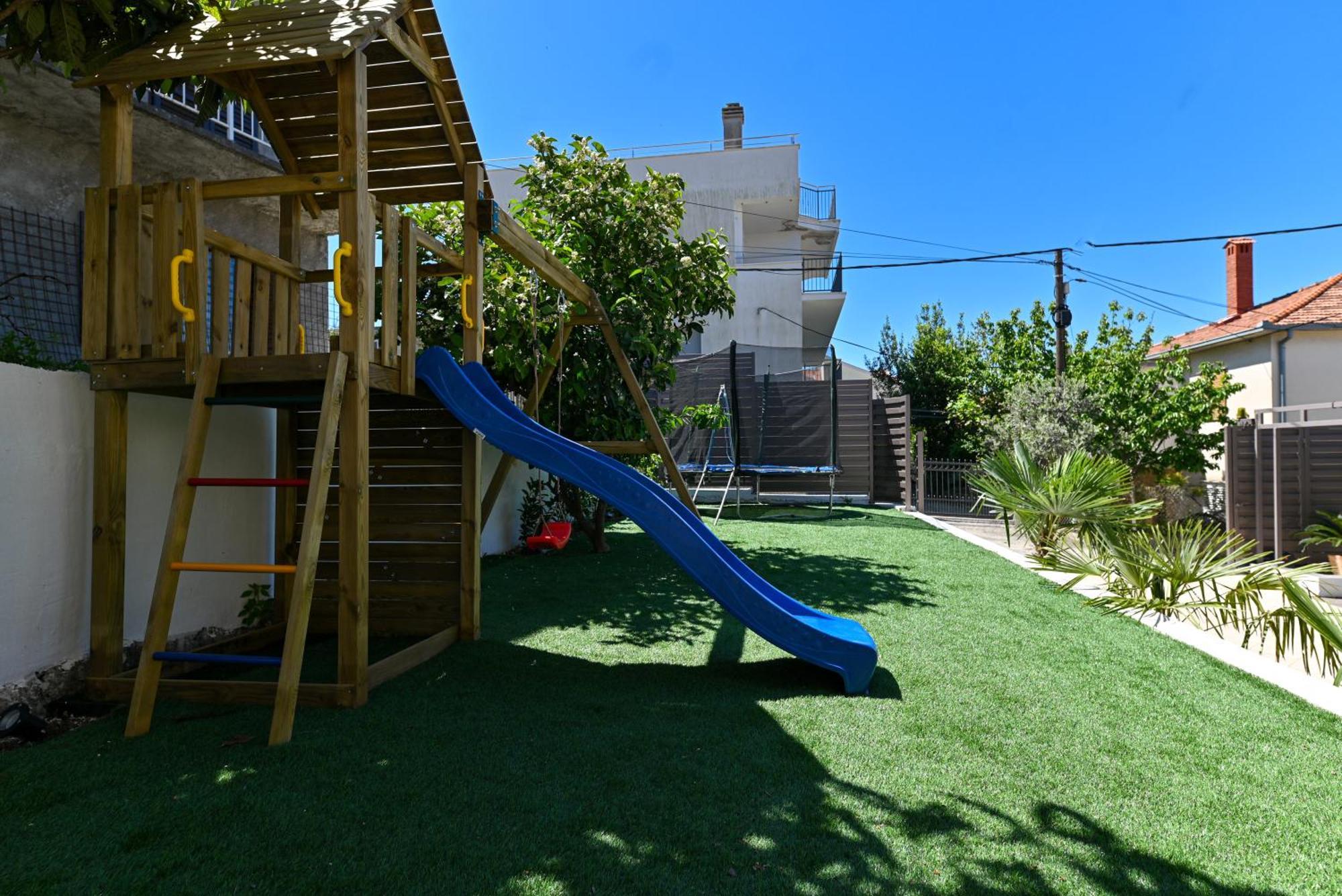 Villa Costa Blu With Pool By The Sea Trogir Dış mekan fotoğraf